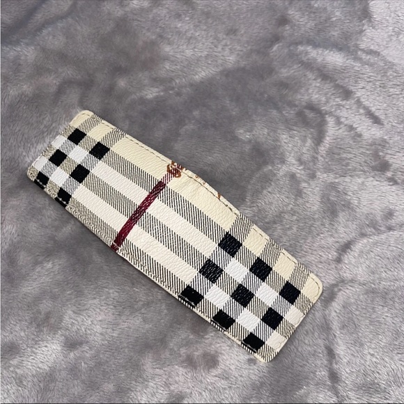 Burberry leather money holder wallet unisex - Picture 3 of 6